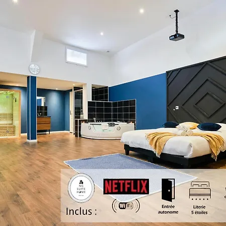 Ng Prestige - Lille L Roubaix L Mairie - Gare L Nain - Grand Studio - Balneo - Sauna - Netflix - Wifi Exterior photo