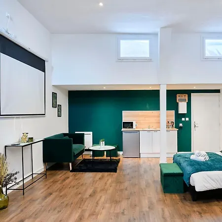 Ng Prestige - Lille L Roubaix L Mairie - Gare L Nain - Grand Studio - Balneo - Sauna - Netflix - Wifi Exterior photo
