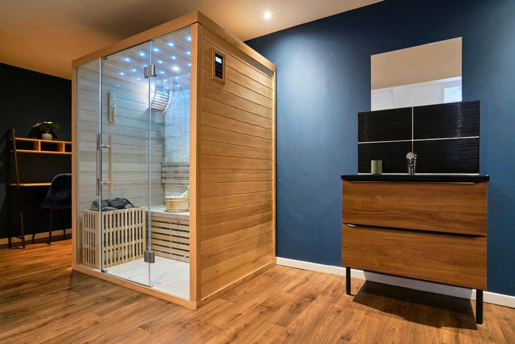 Apartment Ng Prestige - Lille L L Mairie - Gare L Nain - Grand - Balneo - Sauna - Netflix - Wifi