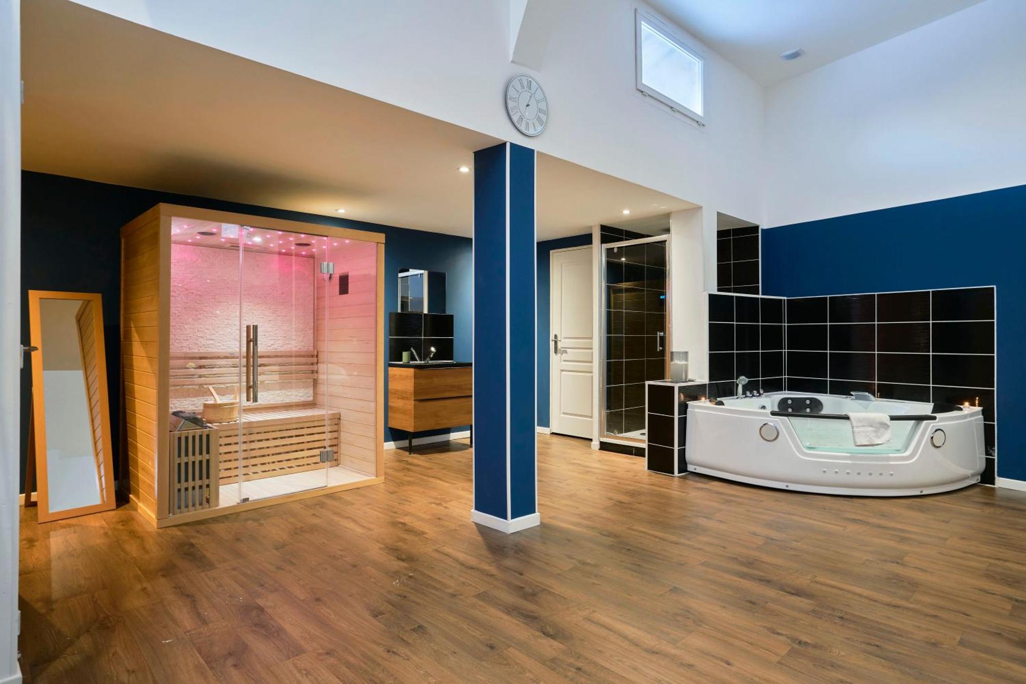 Ng Prestige - Lille L L Mairie - Gare L Nain - Grand - Balneo - Sauna - Netflix - Wifi Apartment *